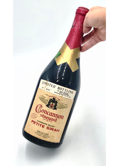 1965 Concannon Vineyard Estate Petite Sirah, Livermore Valley (magnum)