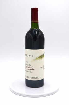 1982 Pine Ridge Cabernet Sauvignon, Rutherford Cuvée, Napa Valley