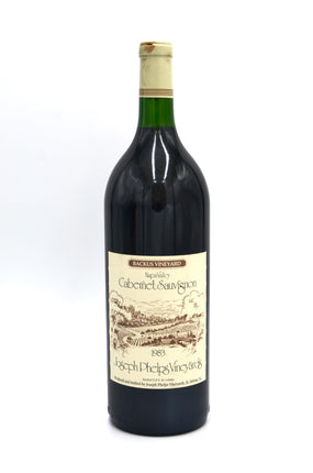 1983 Joseph Phelps Vineyards Cabernet Sauvignon, Backus Vineyard, Napa Valley (magnum)