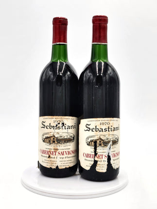 1970 Sebastiani Vineyards Cabernet Sauvignon, North Coast, Sonoma County