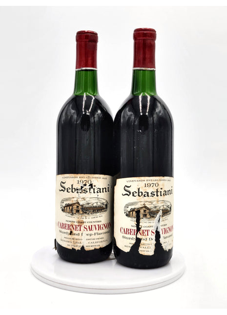 1970 Sebastiani Vineyards Cabernet Sauvignon, North Coast, Sonoma County