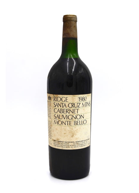 1980 Ridge Vineyards Cabernet Sauvignon, Monte Bello, Santa Cruz Mountains (magnum)