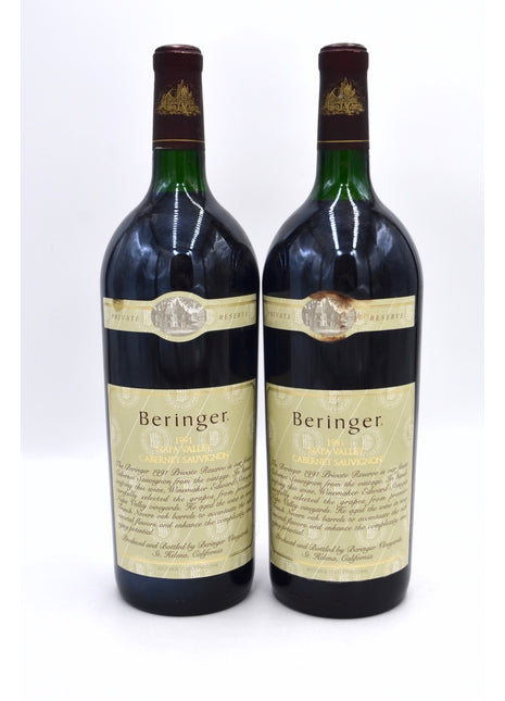 1991 Beringer Vineyards Private Reserve Cabernet Sauvignon, Napa Valley (magnum)