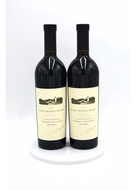 2001 Robert Mondavi Reserve Cabernet Sauvignon, To Kalon Vineyard, Oakville, Napa Valley