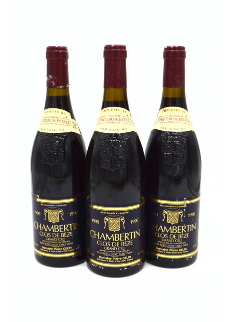 1990 Domaine Pierre Gelin Chambertin, Clos de Beze, Grand Cru