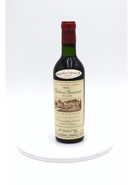 1966 Château Bouscaut Rouge, Graves (half-bottle)
