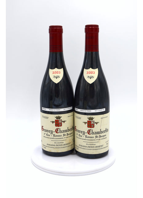 2003 Domaine Denis Mortet Gevrey-Chambertin, Lavaux St-Jacques, Premier Cru