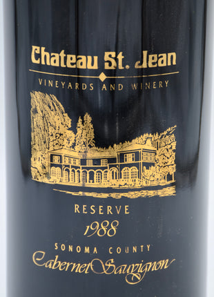 1988 Château St. Jean Reserve Cabernet Sauvignon, Sonoma County (magnum)