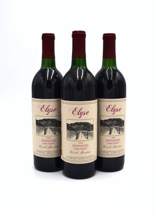 1992 Elyse Winery Zinfandel, Howell Mountain