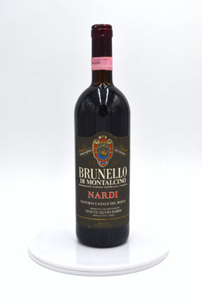1989 Fattoria Casale del Bosco, Brunello di Montalcino, Silvio Nardi
