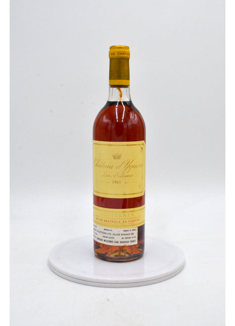 1983 Chateau d'Yquem, Sauternes