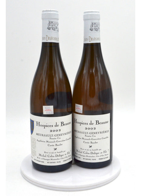 2002 Michel Colin-Deleger et Fils Hospices de Beaune, Meursault-Genevrieres, Cuvee Baudot, Premier Cru