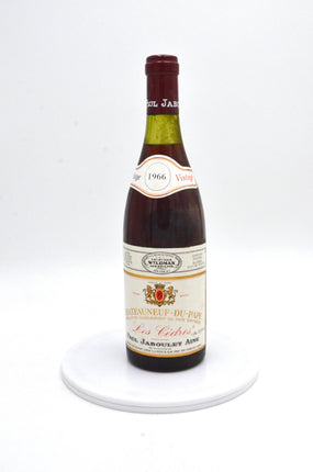 1966 Paul Jaboulet Chateauneuf-du-Pape, Les Cedres, Rhone