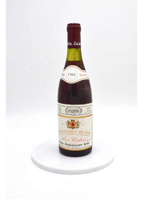 1966 Paul Jaboulet Chateauneuf-du-Pape, Les Cedres, Rhone