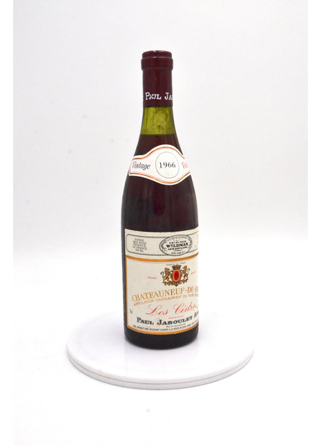 1966 Paul Jaboulet Chateauneuf-du-Pape, Les Cedres, Rhone
