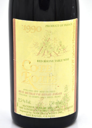 1990 Domaine Bernard Burgaud Côte-Rôtie, Rhone