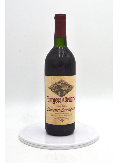 1974 Burgess Cellars Cabernet Sauvignon, Napa Valley