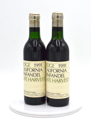 1991 Ridge Vineyards Late Harvest Zinfandel, Lytton Springs Estate Vineyard, Dry Creek, Sonoma County (half-bottle)