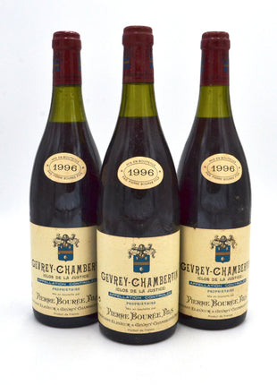 1996 Pierre Bouree Fils Gevrey-Chambertin, Clos de la Justice, Monopole