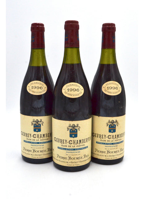 1996 Pierre Bouree Fils Gevrey-Chambertin, Clos de la Justice, Monopole