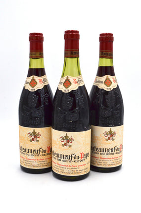 1978 Clos du Mont-Olivet (Joseph Sabon) Chateauneuf-du-Pape, Selection Reflets, Rhone
