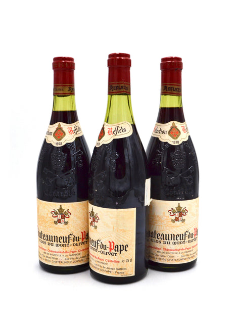 1978 Clos du Mont-Olivet (Joseph Sabon) Chateauneuf-du-Pape, Selection Reflets, Rhone