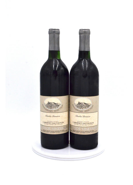 1980 Windsor Vineyards Cabernet Sauvignon, Charles Dimston Anniversary Selection, Sonoma County