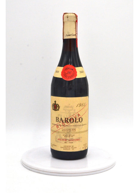 1985 Giacomo Ascheri Barolo Riserva