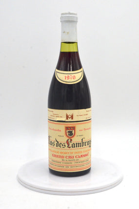 1970 Heritiers Cosson Clos des Lambrays, Grand Cru