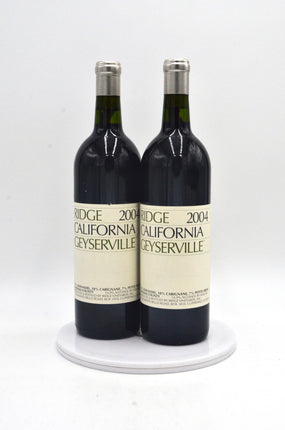 2004 Ridge Vineyards Red, Geyserville, Sonoma County