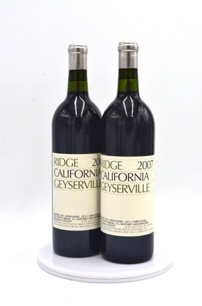 2007 Ridge Vineyards Red, Geyserville, Sonoma County