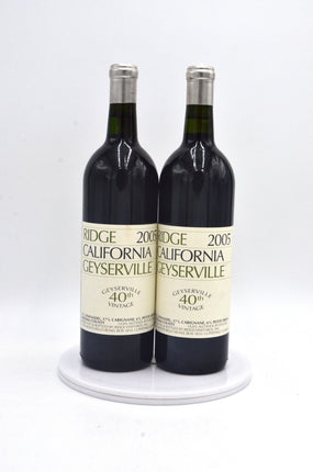 2005 Ridge Vineyards Red, Geyserville, Sonoma County