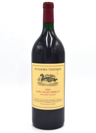 1990 Duckhorn Vineyards Merlot, Three Palms Vineyard, Napa Valley (magnum)