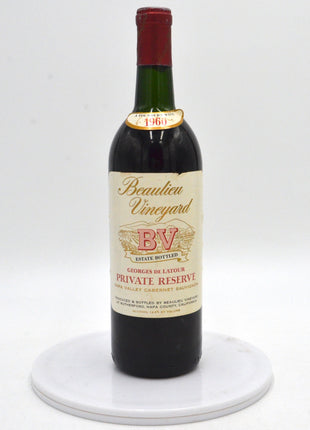 1960 Beaulieu Vineyard Georges de Latour Private Reserve Cabernet Sauvignon, Napa Valley