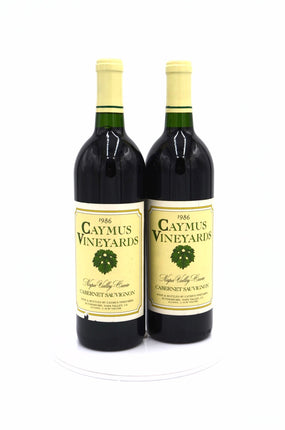 1986 Caymus Cabernet Sauvignon, Napa Valley-Cuvee, Napa Valley