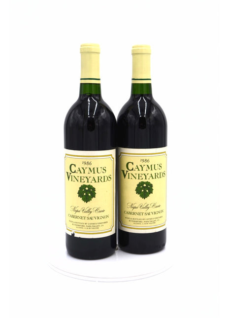 1986 Caymus Cabernet Sauvignon, Napa Valley-Cuvee, Napa Valley