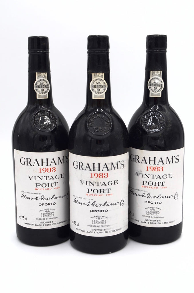 1983 Graham's Vintage Port – Wine Consigners Inc.