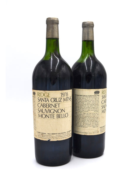1978 Ridge Vineyards Cabernet Sauvignon, Monte Bello, Santa Cruz Mountains (magnum)