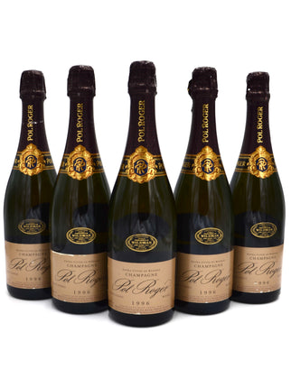 1996 Pol Roger Extra Cuvee de Reserve Vintage Brut Rose Champagne