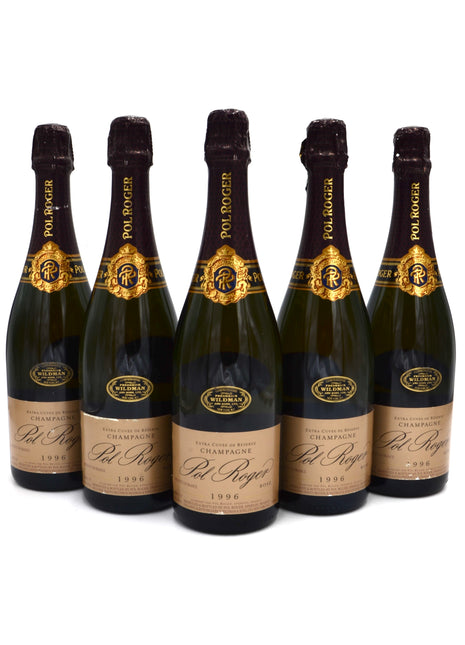 1996 Pol Roger Extra Cuvee de Reserve Vintage Brut Rose Champagne