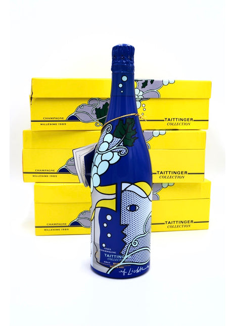 1985 Taittinger Vintage Brut Champagne, Artist Collection (Roy Lichtenstein)