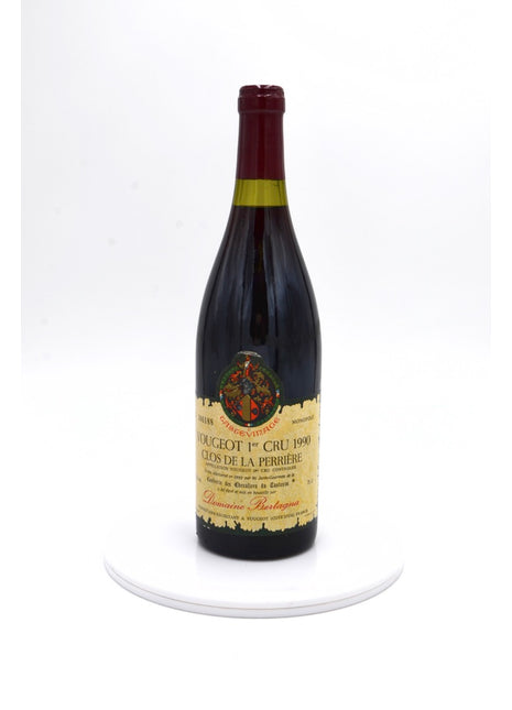 1990 Domaine Bertagna Vougeot, Clos de la Perriere, Monopole Premier Cru