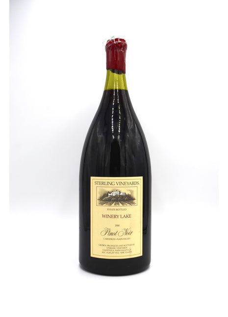1986 Sterling Vineyards Pinot Noir, Winery Lake Vineyard, Carneros, Napa Valley (5-Liter)