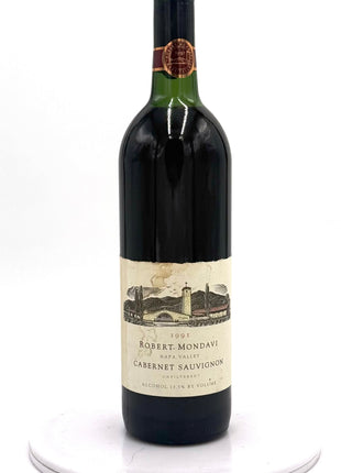 1991 Robert Mondavi Cabernet Sauvignon, Unfiltered, Napa Valley