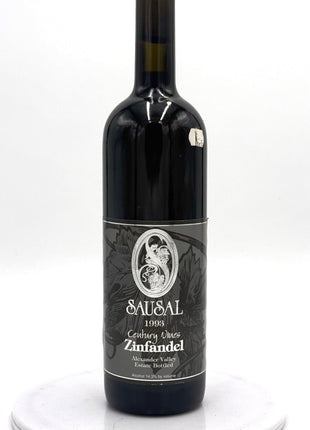 1993 Sausal Zinfandel, Century Vines, Alexander Valley