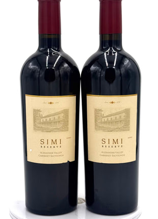 2001 Simi Reserve Cabernet Sauvignon, Alexander Valley