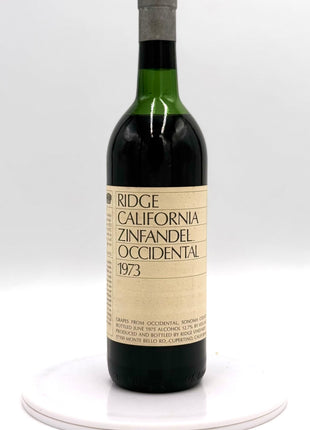 1973 Ridge Vineyards Zinfandel, Occidental, Sonoma County