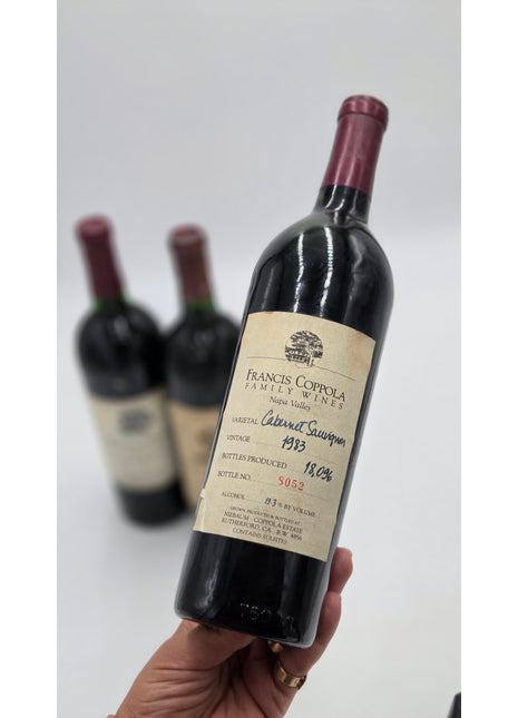 1983 Francis Coppola Family Wines Cabernet Sauvignon, Napa Valley
