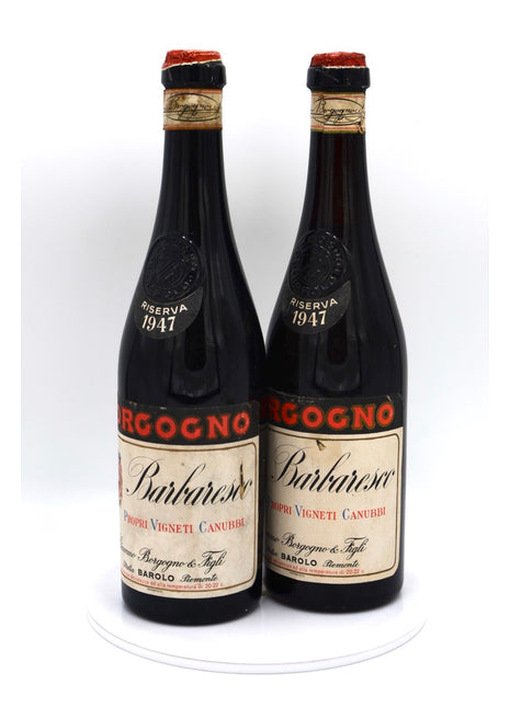 1947 Giacomo Borgogno & Figli Barbaresco, Propri Vigneti Canubbi Riserva