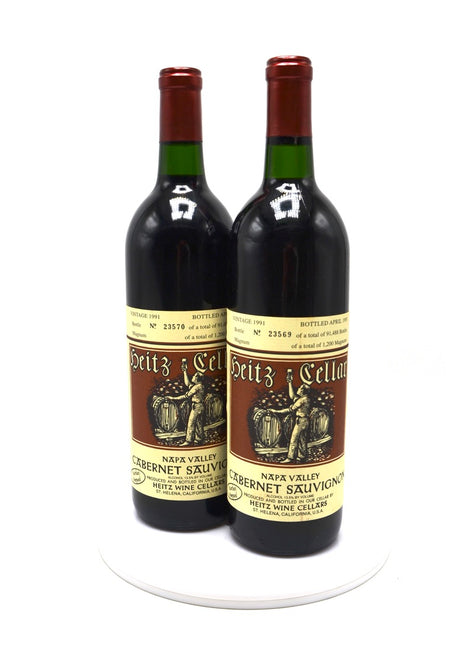 1991 Heitz Cellars Cabernet Sauvignon, Martha's Vineyard, Napa Valley